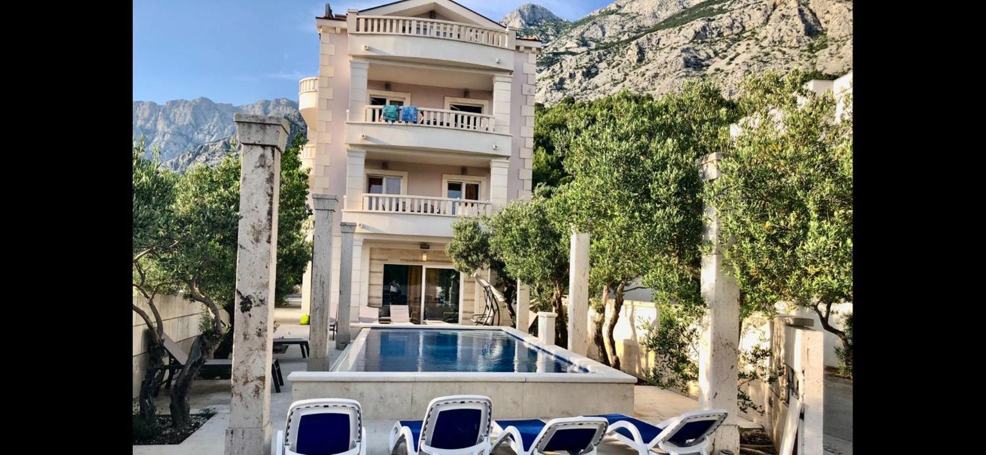 Villa Luce Mit Pool Makarska Luaran gambar